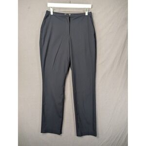 HM Womens Black Dress Pants Slim Fit Trousers Size 8 Business Casual 0988235 5